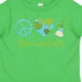 thumbnail image 4 of Inktastic Peace Love Earth Girls Toddler T-Shirt, 4 of 5