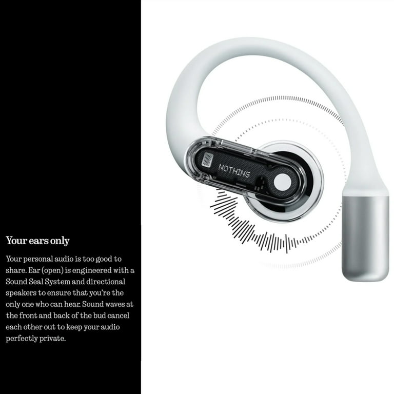Nothing Ear (Open) Wireless Bluetooth Open-Ear Headphones