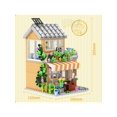 thumbnail image 3 of Build Jouets Café Kit de Construction Ville Starlight Librairie pour Animaux, Ensemble de Blocs de Construction Scène de Rue Carrée Orange, Jouets de Construction pour Adultes et Adolescents, Compatible avec les Maisons Lego, 3 of 5