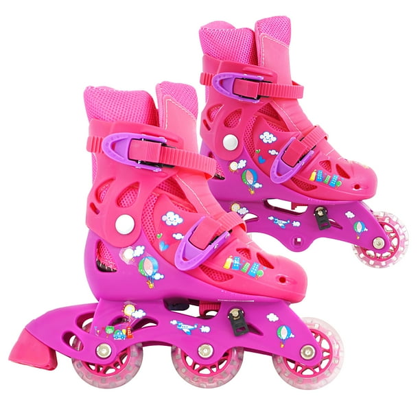 Kids Training Adjustable Skates Combo 2 In 1 For Boys And Girls Perfect