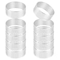 thumbnail image 1 of Paquete de 10 Anillos Tarta Acero Inoxidable 5 Cm, Anillo Mousse Pastel Perforado Resistente al , Herramientas Donut para Hornear Redondo, 1 of 5