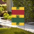 thumbnail image 4 of Jamaican-Flag-Leaf Welcome Large House Flag Vertical Double Sided 28x40 Inches Yard Porch Outdoor Decor, 4 of 6