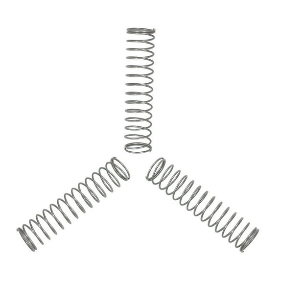 STRANDCHIC 3-Piece Trumpet Valve Springs Set, Stainless Steel Replacement Parts for Musicians and Brass Instrument Repair