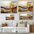 thumbnail image 4 of Designart "Illusion of Canyons I" Canyon Floater Framed Canvas Print, 4 of 7