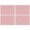 Pink Cow Heart, variant on Pink Cow Milk Strawberry Pattern Summer Placemats Table Placemats Set Of 4-Linen Kitchen Washable Placemats Table Mats 11.8"x17.7" Non-Slip Heat Resistant
