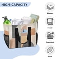 thumbnail image 3 of FORMRS Tote Bag for Women Large Capacity Canvas Travel Foldable Carry On Shopping Handbag, Abstract Shapes, 3 of 8