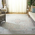thumbnail image 5 of SAFAVIEH Tucson Alyx Oriental Machine Washable Area Rug, Light Rust/Beige, 4' x 6', 5 of 5