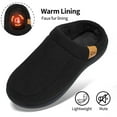 thumbnail image 3 of Ecetana Men's Moccasin Slippers Comfy Soft Slip-on Memory Foam Indoor House Shoes, 3 of 7