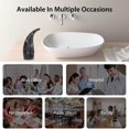 thumbnail image 5 of EIGTHTAIL Medium Size Automatic Soap Dispenser With Infrared Motion Sensor For Bathroom  Kitchen  Hotel  Restaurant - style style3;, 5 of 5
