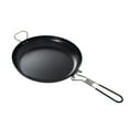 thumbnail image 2 of 9.4 Inch Camping Frying Pan Non Stick Skillet with Folding Handle – Portable Outdoor Fry Pan for Camping Hiking Picnic Backpacking – Lightweight Cast Iron Cookware for Grilling Frying Cooking, 2 of 7