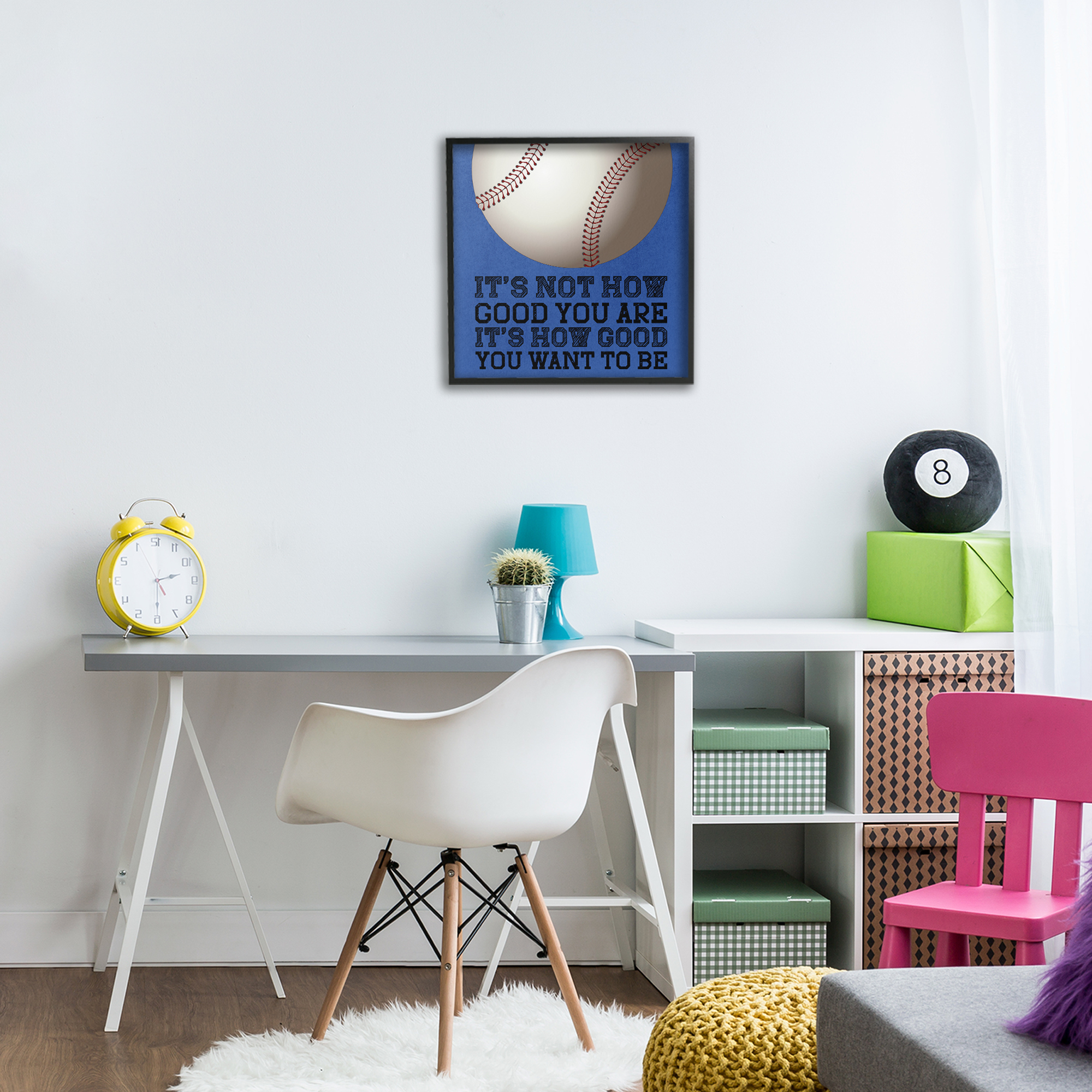 How Good You Want To Be Black Framed Giclee Art, design by Marcus Prime
