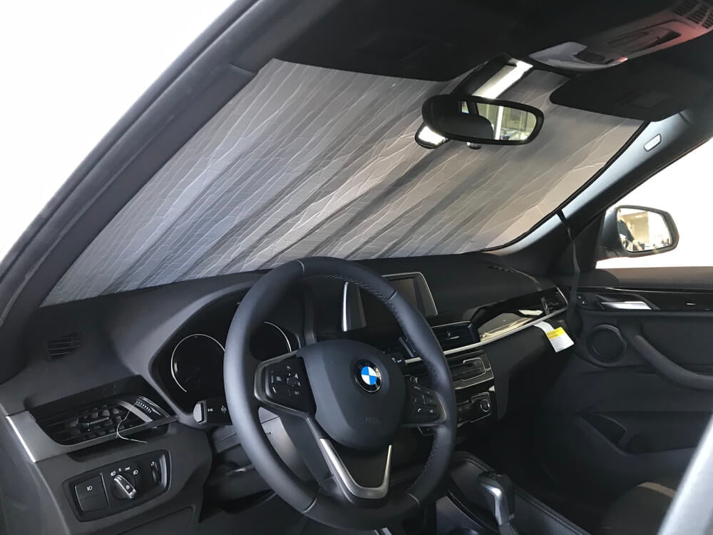 HeatShield, The Original Windshield Sun Shade, CustomFit for BMW X1