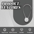 thumbnail image 4 of MELIVO Bike Lock,19.69" Scooter Locks Anti Theft,Cable Bicycle Lock Kids Bike Lock,Silver, 4 of 7