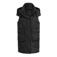 thumbnail image 4 of Hueook Winter Vest for Women Lightweight Warm Winter Coats Polar Soft Vests Outerwear with Zip Up Pockets Sleeveless Jacket for Winter 50% Off Clearance, 4 of 5
