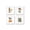 White Framed Version, variant on Gallery Pops Disney Pixar Toy Story - Action Figure Wall Art Bundle (4-Pack)