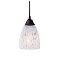 thumbnail image 1 of Elk Lighting Classico Pendentif en Rouille Foncée et Snow White, 1 of 2