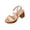 A Khaki, variant on Sandals Women Sandals Women Dressy Women's Fashionable Casual Spring And Summer Versatile Plus Size Solid Color Open Toe Elastic High-Heeled Sandals Purple 40