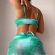 thumbnail image 4 of 3-piece Tie-Dye Sexys Bikini Set for Women Quick Drying Swimming Clothes for Outdoor Beach, 4 of 5