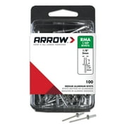 Arrow RMA1/8IP Medium Aluminum Rivet, 1/8