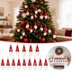 thumbnail image 1 of Seyotauo Christmas Faceless Doll with Merry Christmas Letter Set - Whimsical Polyester Christmas Tree Ornaments, Festive Holiday Decor for Christmas Trees Wreaths & Home, 1 of 8