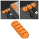 thumbnail image 5 of Pequeño Y Duradero, Organizador de Cables Multifuncional en La Parte Posterior Orange 5 ranuras jinwen Soporte para gestión de cables, 5 of 7