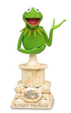 Busto de Polystone coleccionable de Kermit The Frog The Muppet Show 25 ...
