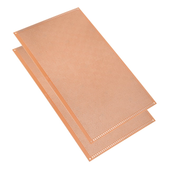 Unique Bargains 18x30cm Single Sided Universal Paper Printed Circuit Board for Soldering 2pcs