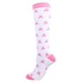 thumbnail image 2 of Vorkoi Plus Size Compression Socks Wide Calf for Women & Men 20-30 mmhg-Extra Wide Calf Knee High Support Socks for Nurse, 2 of 3