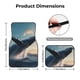 thumbnail image 5 of Fotbe Dancing Whale Juego de 4 Tapetes para Auto con Estampado – Alfombrillas de Goma Reforzada, Diseño Antideslizante, Protección para Todo el Año – Vehículos, Autos, Camionetas y SUVs, 5 of 7
