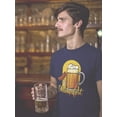 thumbnail image 2 of Oktoberfest Beer Mug W Sausage T-Shirt Men -Image by Shutterstock, Male Small, 2 of 4