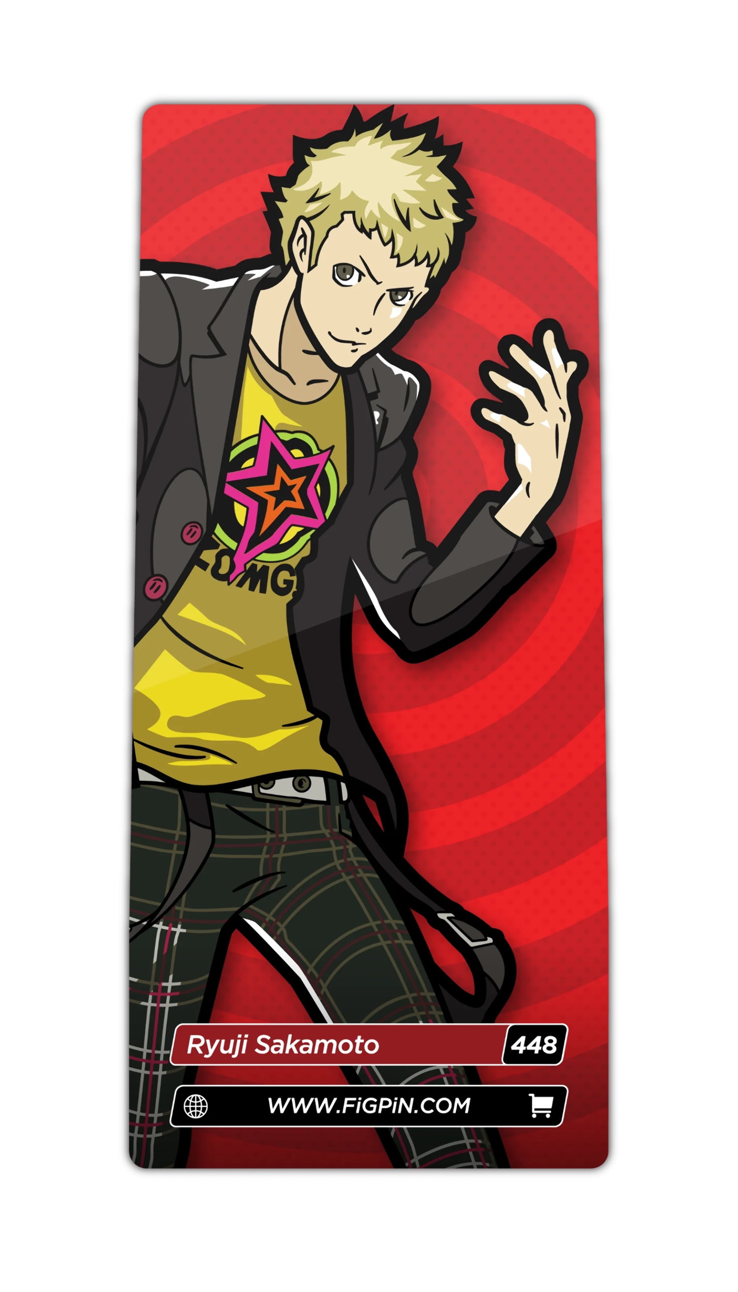 Ryuji Sakamoto (#448) Persona 5 FiGPiN - Walmart.com