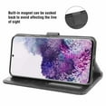 thumbnail image 3 of Mobile Phone Cover for Samsung S20, Cover Premium Pu Leather Tpu Flip Cover Magnetic Closure Card Compartment Stand Function Wallet with Lanyard Protective Cover, 3 of 7