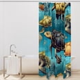 thumbnail image 2 of Sea Turtle Waterproof Printed Shower Curtain Set with Hooks for Bathroom Decoration, 2 of 5