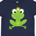 thumbnail image 4 of Inktastic Cute Frog, Green Frog, Crown, Frog Prince Boys or Girls Toddler T-Shirt, 4 of 5