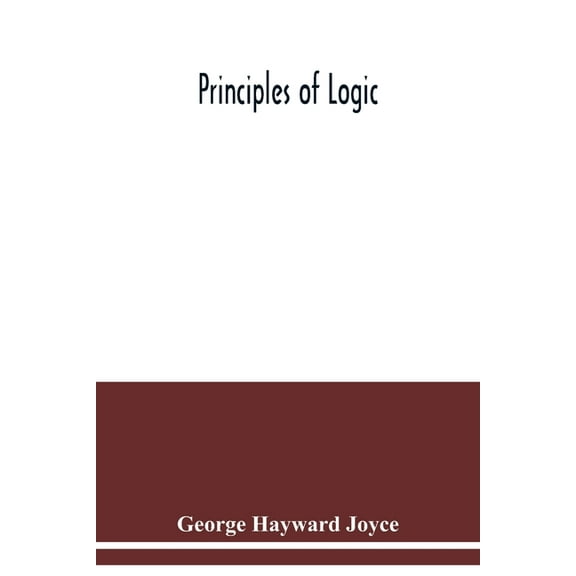 Principles of logic, (Paperback)