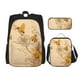 thumbnail image 1 of Disketp Mochila Estampada de Gran Capacidad con Lonchera y Estuche, Set de 3 Piezas para Estudiantes, 1 of 7