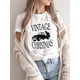 thumbnail image 1 of Camiseta con estampado de estrella de árbol para mujer, ropa de tendencia de los 90, Feliz Navidad, vacaciones, Año Nuevo, 2025, 1 of 5