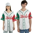 thumbnail image 4 of Mostprints Custom Mexico Baseball Jerseys Mexican Eagle & Flag Shirt for Teams, Mexico Shirts for Men & Women Size S-5XL (S), 4 of 4