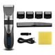 thumbnail image 1 of Clippers de pelo eléctrico 0.8-2.0mm Hombre de barbero inalámbrico recargable LED Trimmers de cerámica Máquina de afeitar con límite Cepillos para el cabello Gris Scienceny  CE001610-03B, 1 of 7