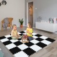 thumbnail image 3 of Alfombrilla de goma EVA qqpp, 18 baldosas, espuma entrelazada para rompecabezas, 3 of 6