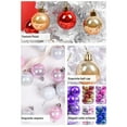 thumbnail image 5 of KCEHTA Christmas Ball Ornament Set 16Pcs Christmas Tree Ornaments for Christmas Tree Decoration Multicolor Shatterproof Christmas Ball Ornaments Xmas Tree Decorations, 5 of 6