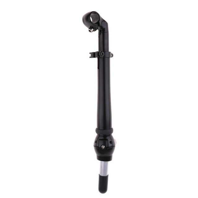 Almencla Folding Bike Stem Riser Folding Bike Handlebar Stem with Teeth Increaser 22.2mm black-22.2mm