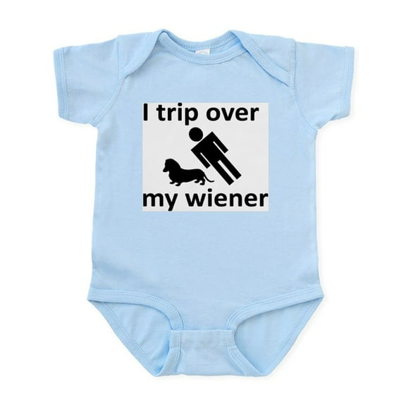 CafePress - Wiener Trip Infant Bodysuit - Baby Light Bodysuit, Size Newborn - 24 Months