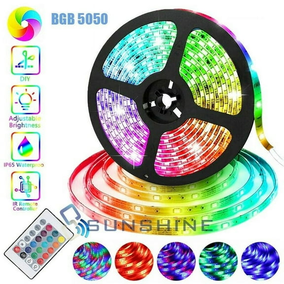 Genric Indoor 10 ft DC Color Changing LED Light Ropes & Strings