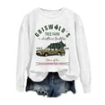 thumbnail image 3 of Christmas Farm Sweatshirts for Women 2025 Long Sleeve Crewneck Xmas Holiday Graphic Sweatshirt Pullover Tops, 3 of 5