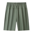 thumbnail image 5 of Men's Workout Running Shorts 7" Lightweight Training Gym Athletic Shorts for Men with Zipper Pockets Size XS-2XL Army Green, 5 of 9