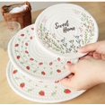 thumbnail image 5 of Sweet home, 24cm - Juego de 1 salvamanteles de hilo de algodón tejido multiusos antideslizante y elegante para cocinar y hornear, 5 of 5