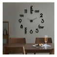 thumbnail image 3 of Giant Frameless Wall Clock - Extra Large Silent Modern Clock for Living Room & Office Decor, 3 of 5