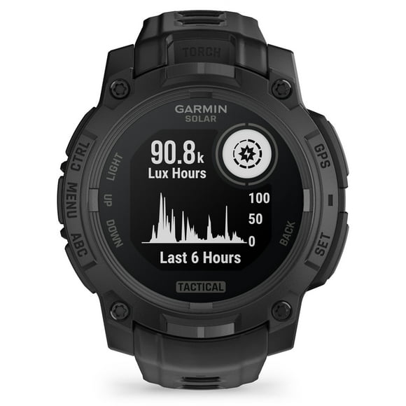 Garmin, monitor deportivo, Instinct 3,Tactical, Solar,45mm