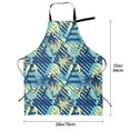 thumbnail image 5 of Uemuo Hawaiian Style Pattern Waterproof Apron Adjustable Dishwasher Apron- Apron for Women Men Heavy Duty Work Apron for Dishwashing Chemical Lab, 5 of 9